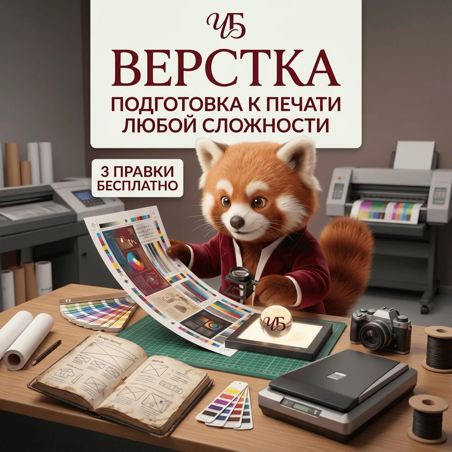 Верстка - подготовка к печати