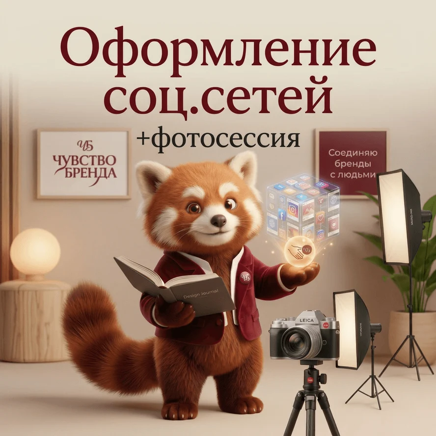 Оформление соцсетей/личный блог